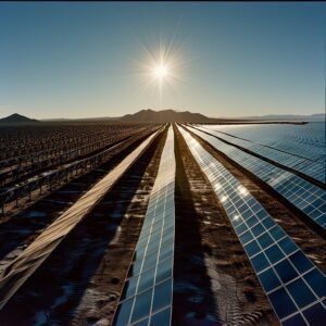 Crescent Dunes Solar Farm & Las Vegas (1)