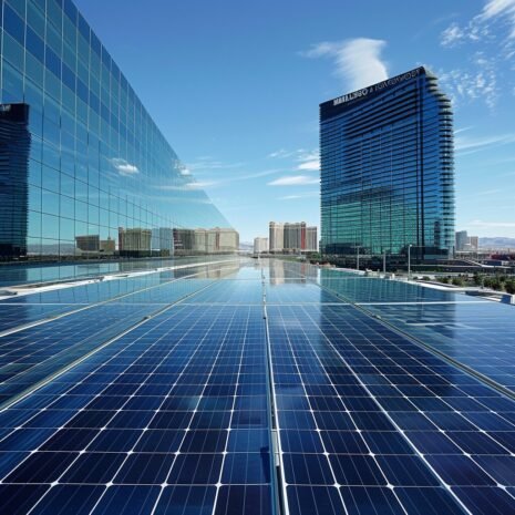 MGM resorts Las Vegas and Power solar Las Vegas Team for with Solar Panels (1)
